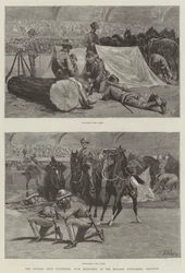 The Victoria Rifle Volunteers, from Melbourne, at the Military Tournament, Islington